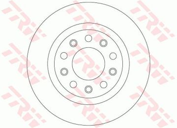 Alfa Romeo Giulietta Arka Fren Diski 1.6 JTD 105 Beygir 264 mm Çap Standart Sistem TRW