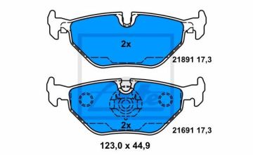BMW 5 Serisi E39 528i Arka Fren Balatası 1996-2003 ATE ORIGINAL