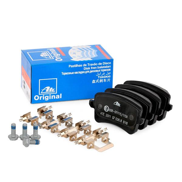 Audi A4 Arka Fren Balatası 1.8 TFSI 160 Beygir 300 mm Disk İçin 2008-2015 ATE ORIGINAL