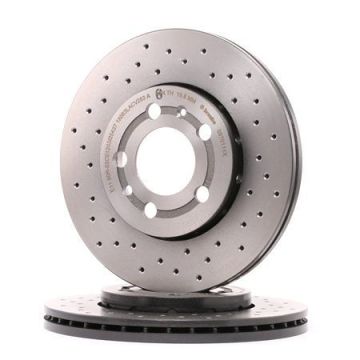 Skoda Octavia Performanslı Fren Diski Ön 1.6 256 mm Çizgili BREMBO XTRA