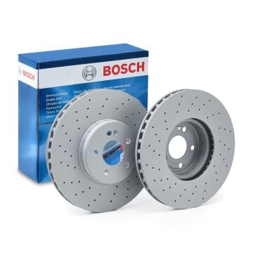 Mercedes E Serisi W213 Kasa E180 Ön Fren Diski AMG Spor Paket İçin Delikli 342 mm Çap 2016-2023 BOSCH