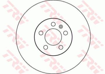Skoda Rapid Ön Fren Diski 1.6 TDI 90 Beygir 288 mm Çap 2013-2019 TRW