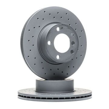 BMW E84 X1 Performanslı Ön Fren Diski 18i sDrive 312 mm Çap Delikli 2010-2015 ZIMMERMANN