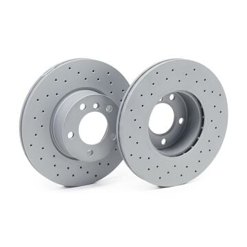BMW E84 X1 Performanslı Ön Fren Diski 18i sDrive 312 mm Çap Delikli 2010-2015 ZIMMERMANN