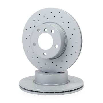BMW E84 X1 Performanslı Ön Fren Diski 20i sDrive 312 mm Çap Delikli 2010-2015 ZIMMERMANN