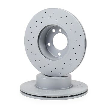 BMW E84 X1 Performanslı Ön Fren Diski 20i sDrive 312 mm Çap Delikli 2010-2015 ZIMMERMANN