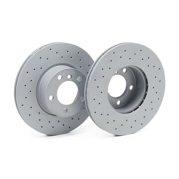 BMW E84 X1 Performanslı Ön Fren Diski 20i sDrive 312 mm Çap Delikli 2010-2015 ZIMMERMANN
