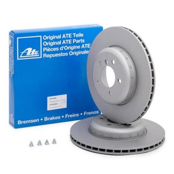 BMW 7 Serisi F01 / F02 Kasa 730d Arka Fren Diski 3.0 Dizel 245 Beygir 345 mm 2009-2015 ATE ORIGINAL