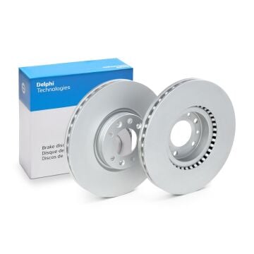 Citroen C5 Aircross Ön Fren Diski 1.2 Hybrid 145 Beygir 304 mm Çap 2018-2025 DELPHI