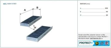 Citroen C5 Aircross Karbonlu Polen Filtresi 1.2 Hybrid 136 Beygir 2018-2025 FILTRON