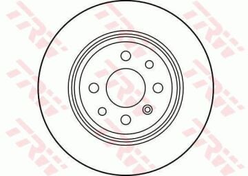 Opel Vectra B Arka Fren Diski 1.8 16V 125 Beygir 1996-1998 TRW