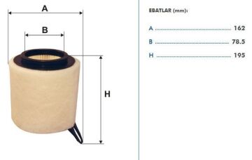 BMW 1 Serisi E87 118i Hava Filtresi 143 Beygir 2005-2012 FILTRON