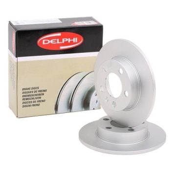 Skoda Fabia Arka Fren Diski 1.2 TSI 90 Beygir 232 mm Çap 2006-2015 DELPHI