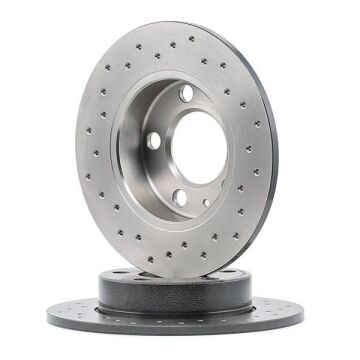 Audi A1 Performanslı Arka Fren Diski Bütün Modellere 230 mm Çap Delikli 2010-2018 BREMBO XTRA
