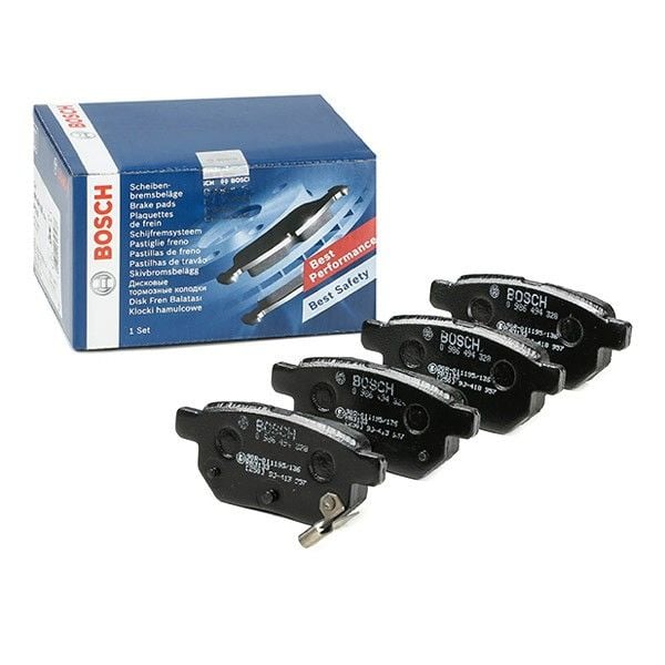 Toyota Corolla Arka Fren Balatası Benzinli Japon Montaj İçin 2007-2012 BOSCH