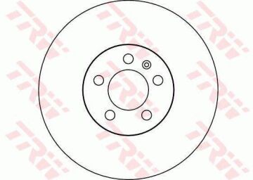 Skoda Fabia Ön Fren Diski 1.2 TSI 110 Beygir 288 mm Çap 2006-2015 TRW
