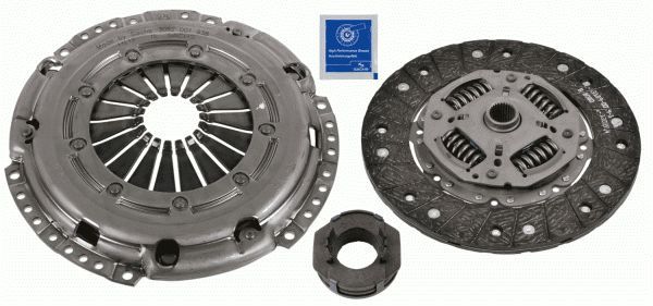 Volkswagen Polo 5 Debriyaj Seti 1.6 TDi 90 Beygir Rulmanlı 2011-2017 SACHS