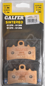 Husqvarna Svartpilen 125 Ön Fren Balatası 2021 Sonrası GALFER SİNTER METAL