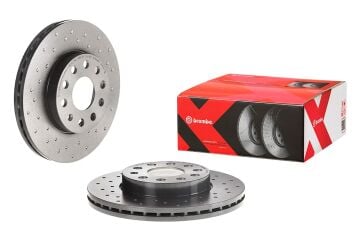 Skoda Octavia 3 Performanslı Ön Fren Diski 1.2 TSI 276 mm Çap Delikli 2013-2020 BREMBO XTRA