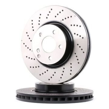 Mercedes E Serisi W212 Kasa E350 CDI Ön Fren Diski 3.0 265 Beygir AMG Spor Paket 4x4 Delikli 322 mm Çap 2009-2015 TRW