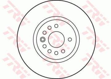 Opel Vectra B Ön Fren Diski 2.0 DTI 16V 100 Beygir 1999-2002 TRW