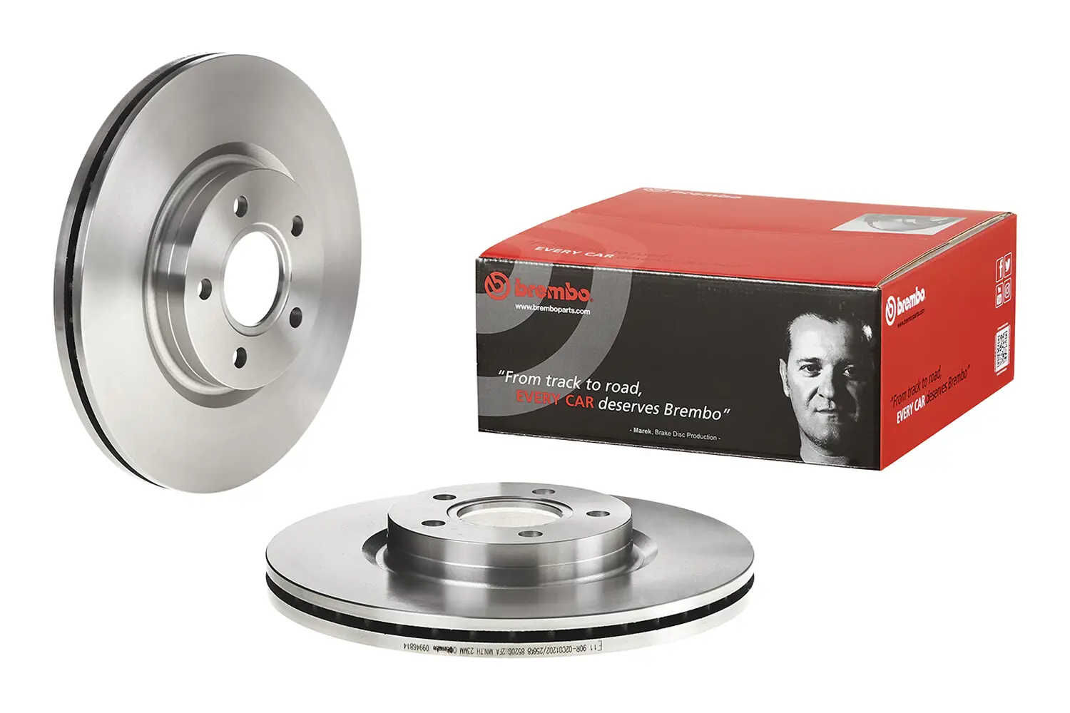 Volvo C70 Cabriolet Ön Fren Diski 300 mm Çap 2006-2013 BREMBO