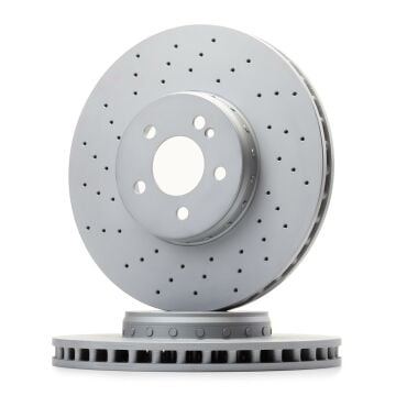 Mercedes E Serisi W213 Kasa E200 Ön Fren Diski AMG Spor Paket İçin Delikli 342 mm Çap 2016-2023 ATE ORIGINAL