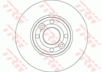 Renault Megane 2 Ön Fren Diski 1.4 16V 260 mm Çap 2003-2009 TRW