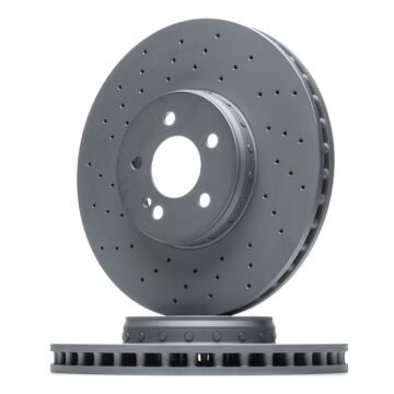 Mercedes E Serisi W213 Kasa E220 D Ön Fren Diski AMG Spor Paket İçin Delikli 342 mm Çap 2016-2023 ATE ORIGINAL