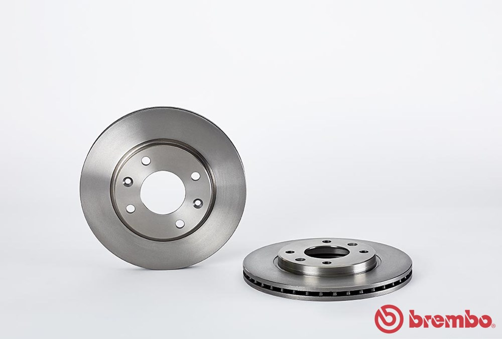 Peugeot 206 Ön Fren Diski 1.4i 75 Beygir 247 mm Çap Havalı Tip 1998-2006 BOSCH