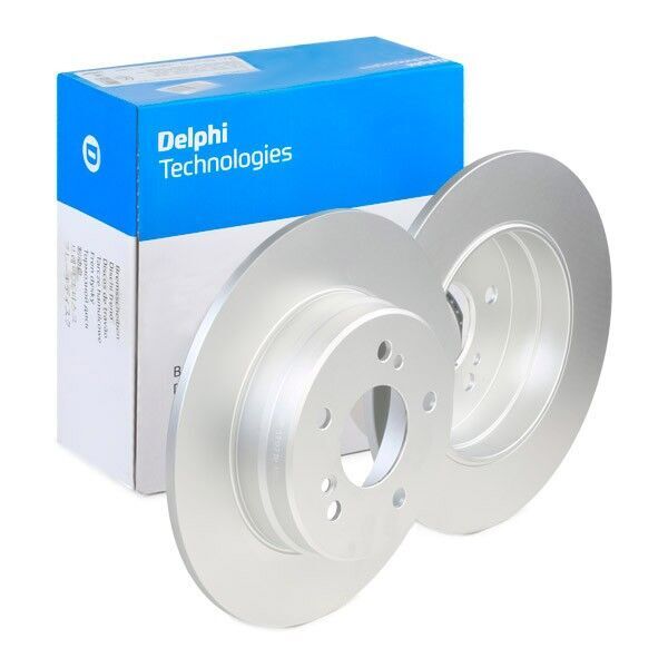 Mercedes C Serisi W203 Kasa C200 Kompressor Arka Fren Diski 278 mm Çap Standart Paket İçin 2001-2006 DELPHI