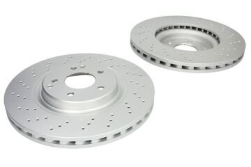 Mercedes C Serisi W203 Kasa C200 Kompressor Ön Fren Diski Delikli 330 mm Çap AMG Spor Paket İçin 2001-2006 DELPHI