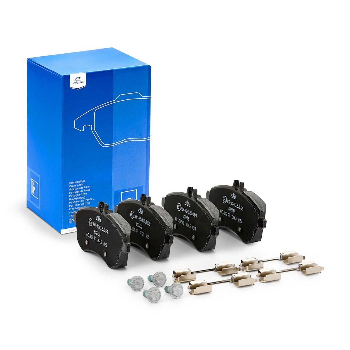 Mercedes E Serisi W212 Kasa E200 CGI Ön Fren Balatası Standart Paket için 2009-2015 ATE ORIGINAL