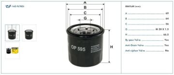 Nissan Qashqai J12 Yağ Filtresi 1.5 e-Power 190 Beygir 2021 Sonrası FILTRON
