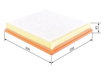 Opel İnsignia A Hava Filtresi 2.0 CDTI 130 Beygir 2008-2016 BOSCH