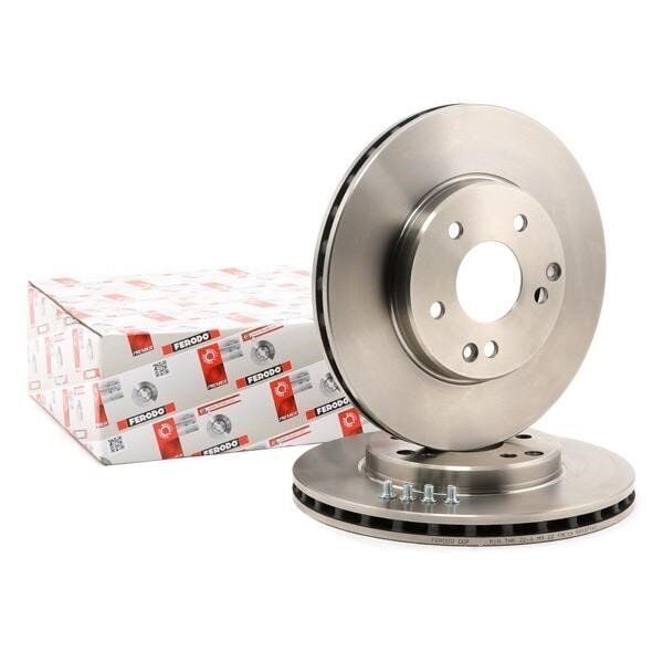 Mercedes C Serisi W203 Kasa C200 Kompressor Ön Fren Diski 288 mm Çap Standart Paket İçin 2001-2006 FERODO