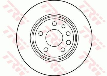 Opel Vectra B Arka Fren Diski 2.5i V6 170 Beygir 1999-2002 TRW