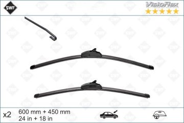Citroen C3 Ön Silecek Seti Sağ Sol Takım 2002-2009 SWF
