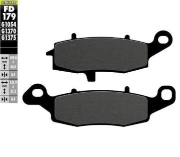 Suzuki V-Strom DL1000 Ön Sağ Fren Balatası 2001 2013 Arası GALFER YARI METAL