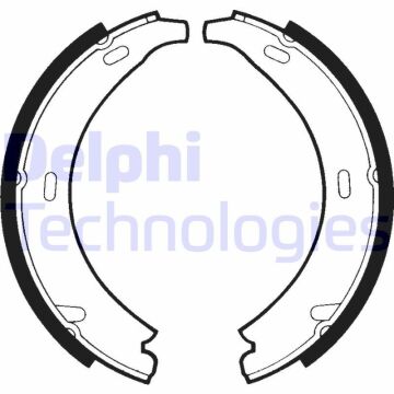 Mercedes C Serisi W203 Kasa C180 El Fren Balatası 2001-2006 DELPHI