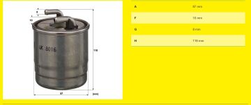 Mercedes E Serisi W212 Kasa E250 CDI Mazot Filtresi 2.2 204 Beygir Entegre Isıtmasız Motor No 30217548 Sonrası A6420901752 2009-2015 MANN