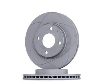 Ford Fiesta 5 Performanslı Fren Diski Ön 1.4 16V Çizgili 258 mm 2002-2009 ATE POWER DISC