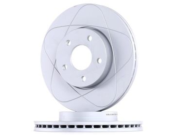 Volvo S40 Performanslı Ön Fren Diski 1.6 Benzinli 278 mm Çap Çizgili 2004-2014 ATE POWER DISC