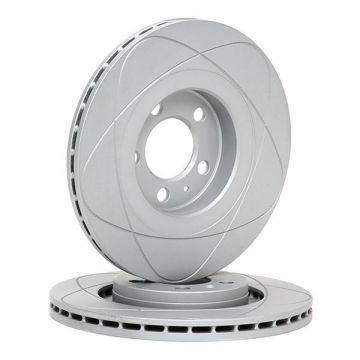 Volkswagen Golf 4 Performanslı Ön Fren Diski 1.9 TDI 90 Beygir 280 mm Çap Çizgili Disk 1997-2004 ATE POWER DISC