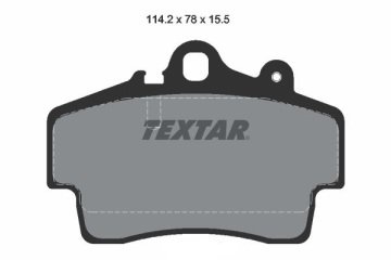 Porsche Cayman 2.7 Ön Fren Balatası 2006-2011 TEXTAR