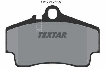 Porsche Cayman 2.7 Arka Fren Balatası 2006-2011 TEXTAR