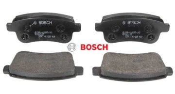 Renault Megane 3 Arka Fren Balatası 1.6 DCi Elektrikli El Freni 2009-2015 BOSCH