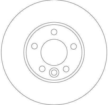 Volkswagen Transporter T5 Ön Fren Diski 308 mm Çap 2004-2015 TRW