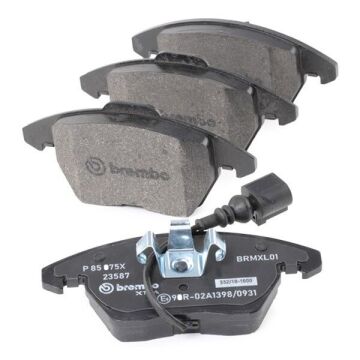 Volkswagen Golf 5 GTI Performanslı Ön Fren Balatası 2.0 Turbo 200 Beygir 2004-2009 BREMBO XTRA