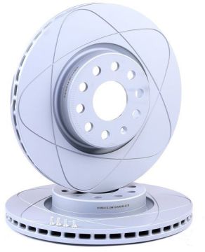 Volkswagen Touran Performanslı Fren Diski Ön 2.0 TDI 312 mm Çizgili 2003-2010 ATE POWER DISC